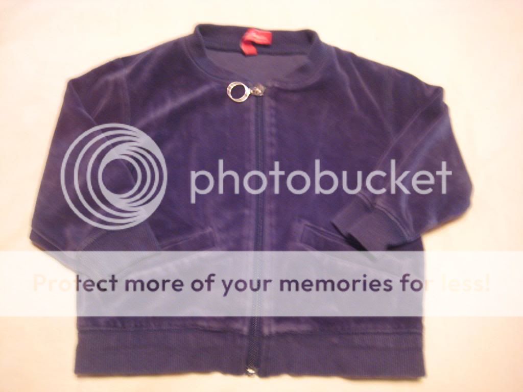 Hanna Andersson 80 Navy Velour Zipper Top Jacket Great for Spring! Hanna Andersson 80 Navy Velour Zipper Top Jacket Great for Spring!