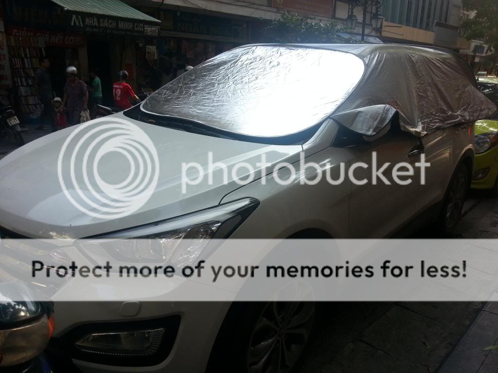 Bạt phủ chống nóng cho Oto